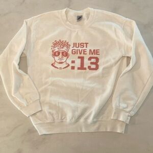 KC Chiefs White Sweatshirt Mahomes